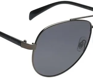 Polaroid Men's Polarised UV Protected Aviator Sunglasses